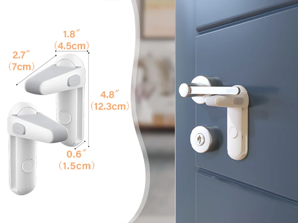 2PCS Adjustable Door Lock - Image 10
