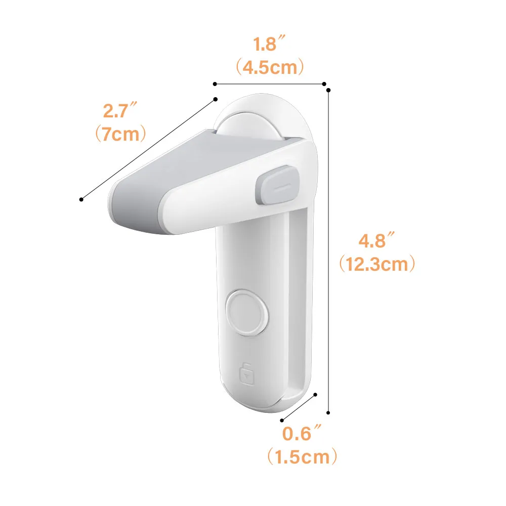 2PCS Adjustable Door Lock - Image 6