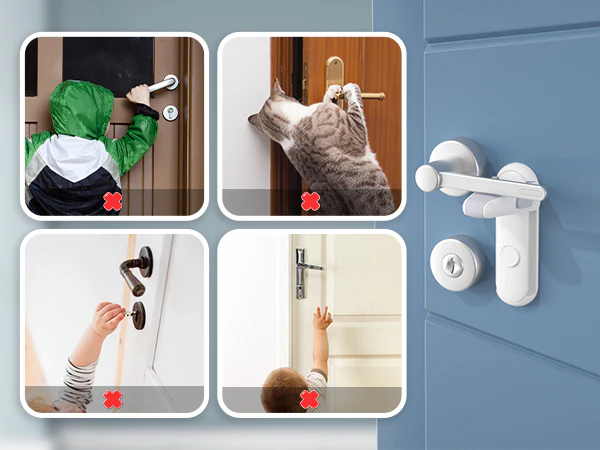 2PCS Adjustable Door Lock - Image 9