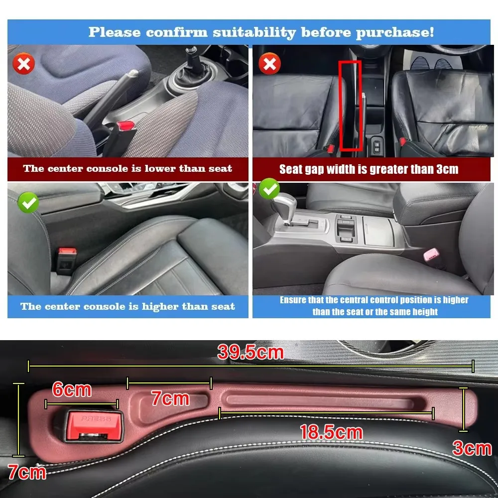 2PCS Car Seat Gap Accessories - Image 7