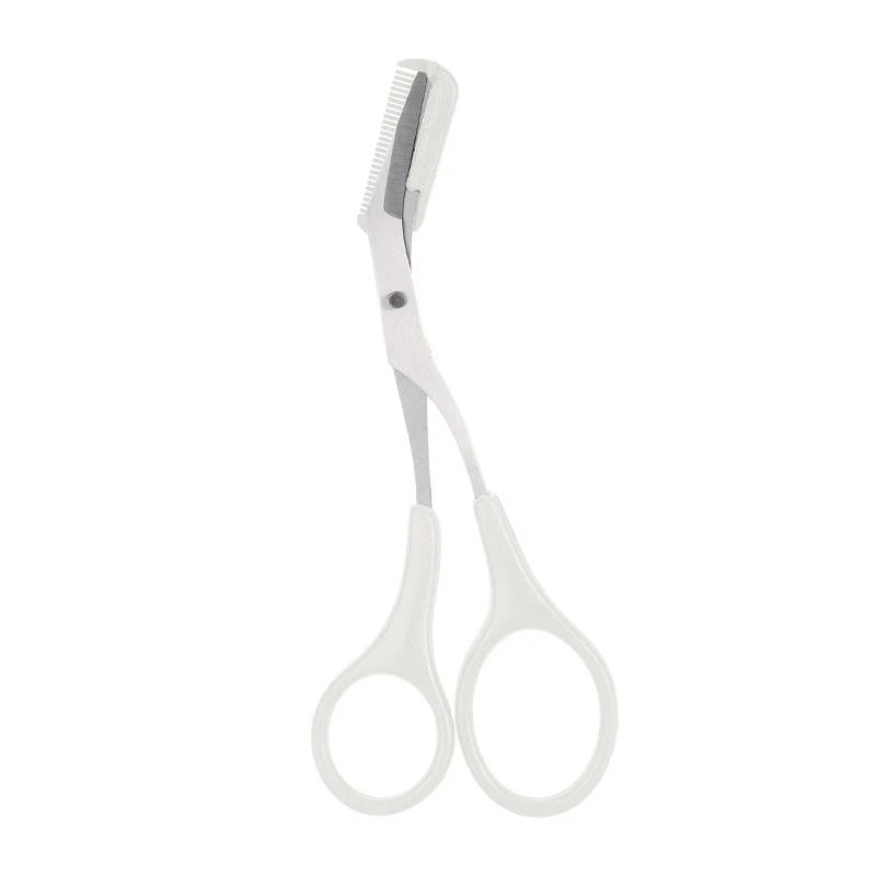 2PCS/Set Eyebrow Trimmer Scissors Shaver - Image 6