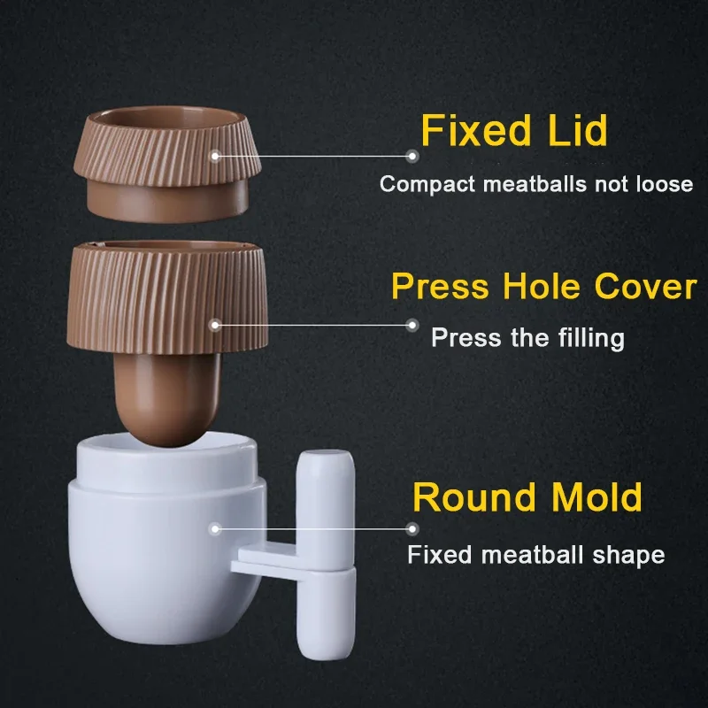 2PCS/Set Meatball Fishball Stuffer - Image 4