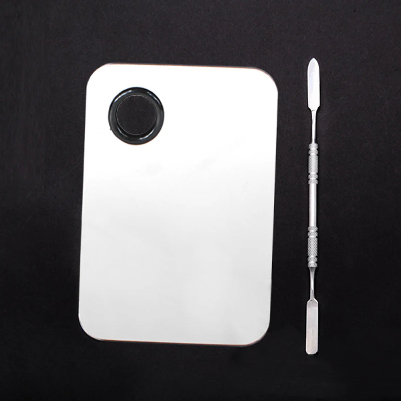 2PCS Stainless Steel Makeup Plate - Image 10