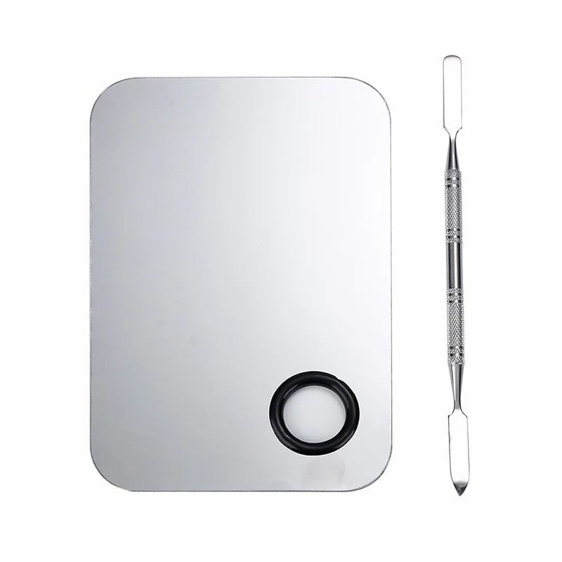 2PCS Stainless Steel Makeup Plate - Image 7