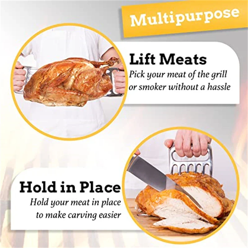 2PCS Stainless Steel Meat Puller - Image 8