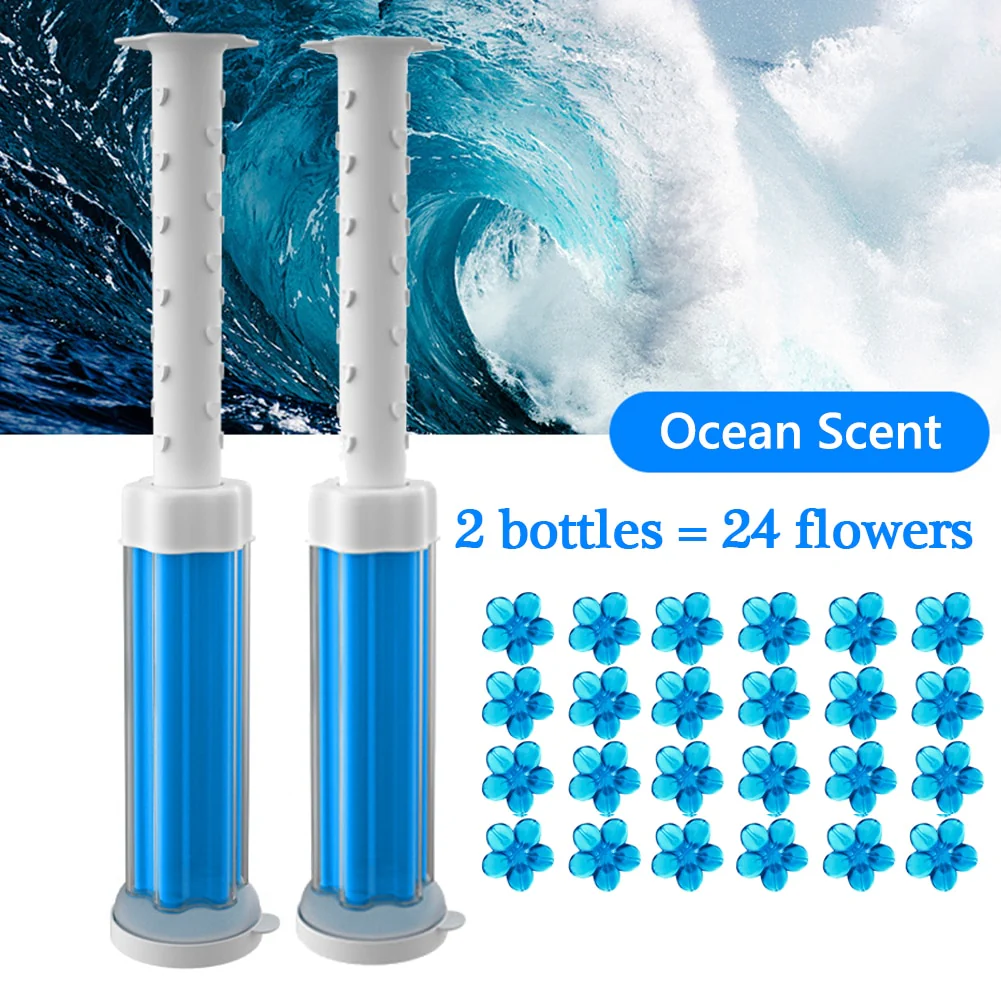 2PCS Toilet Deodorant Cleaning Gel - Image 6