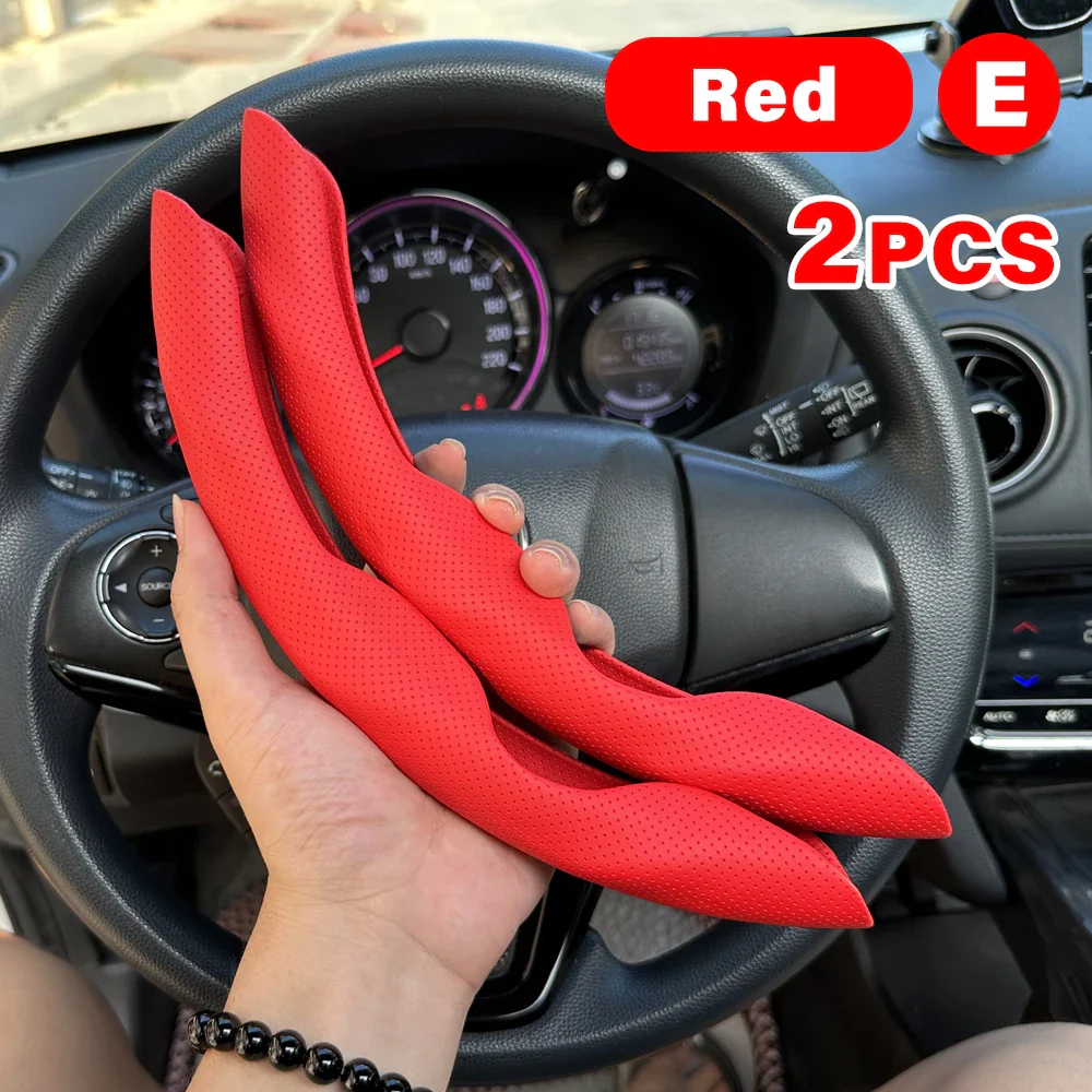 2PCS Universal Car Steering Wheel Covers - Image 11