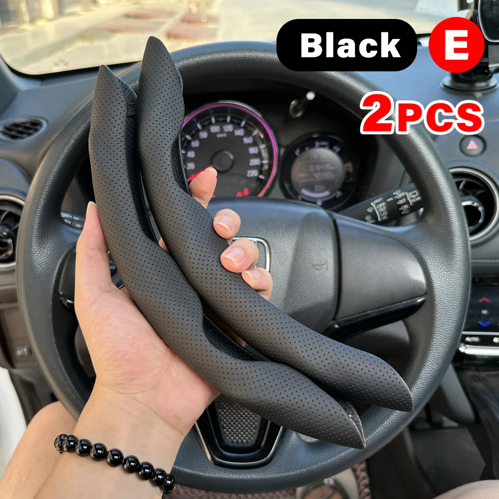 2PCS Universal Car Steering Wheel Covers - Image 17