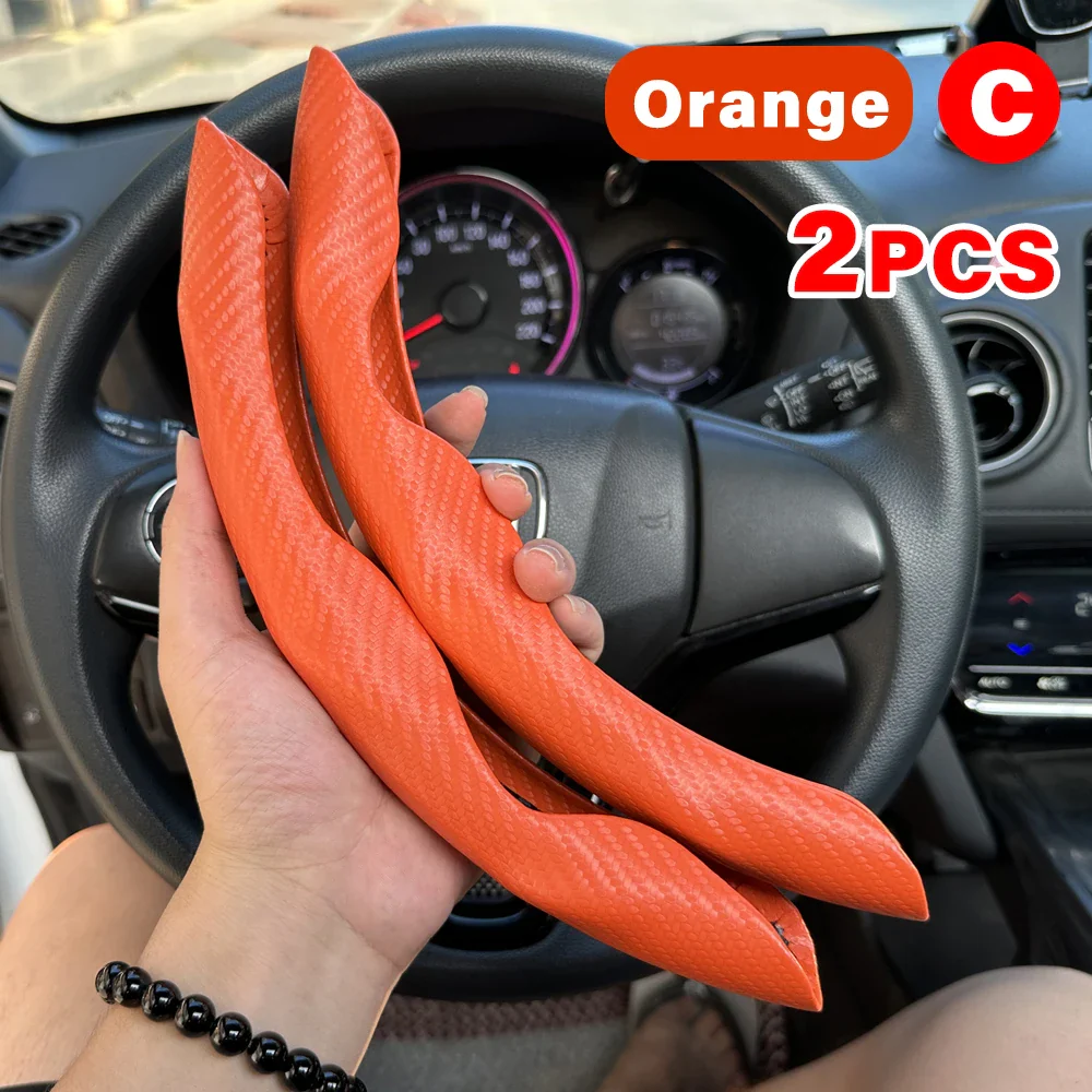 2PCS Universal Car Steering Wheel Covers - Image 18