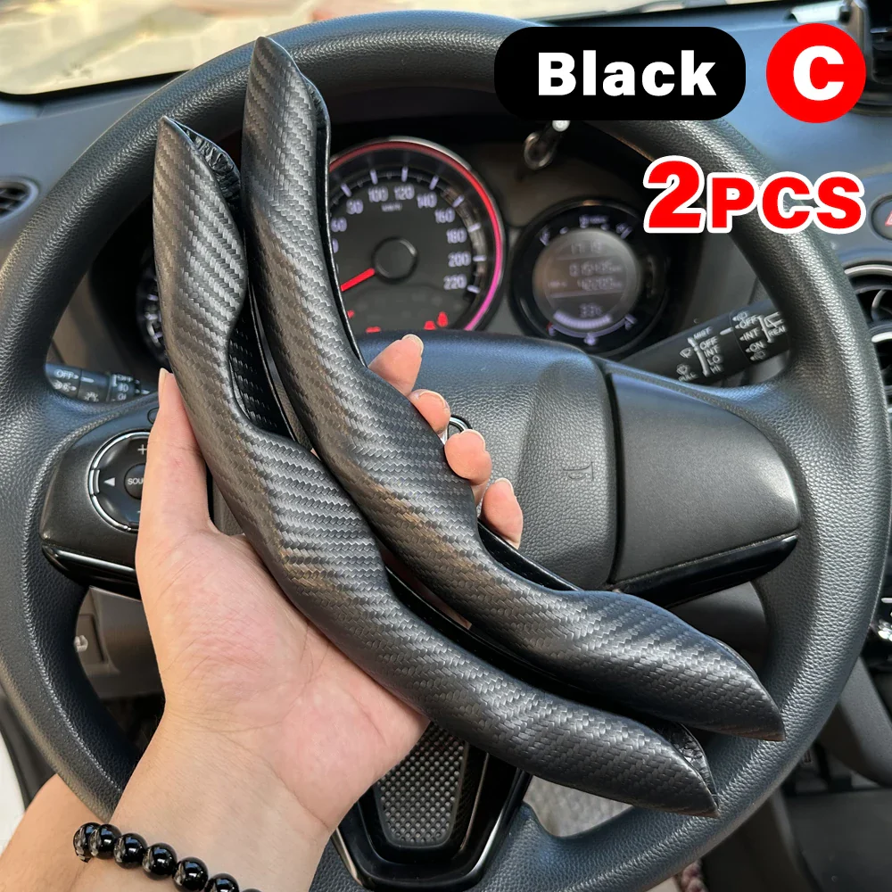 2PCS Universal Car Steering Wheel Covers - Image 20