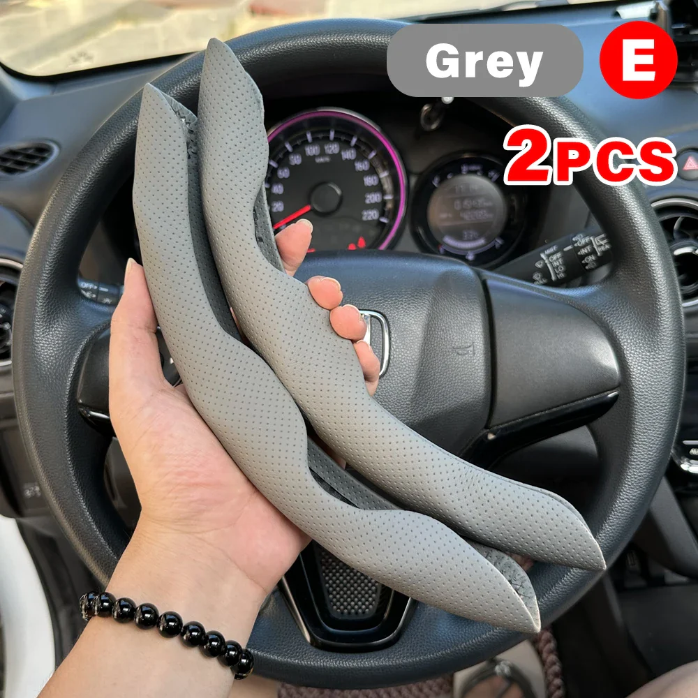 2PCS Universal Car Steering Wheel Covers - Image 26