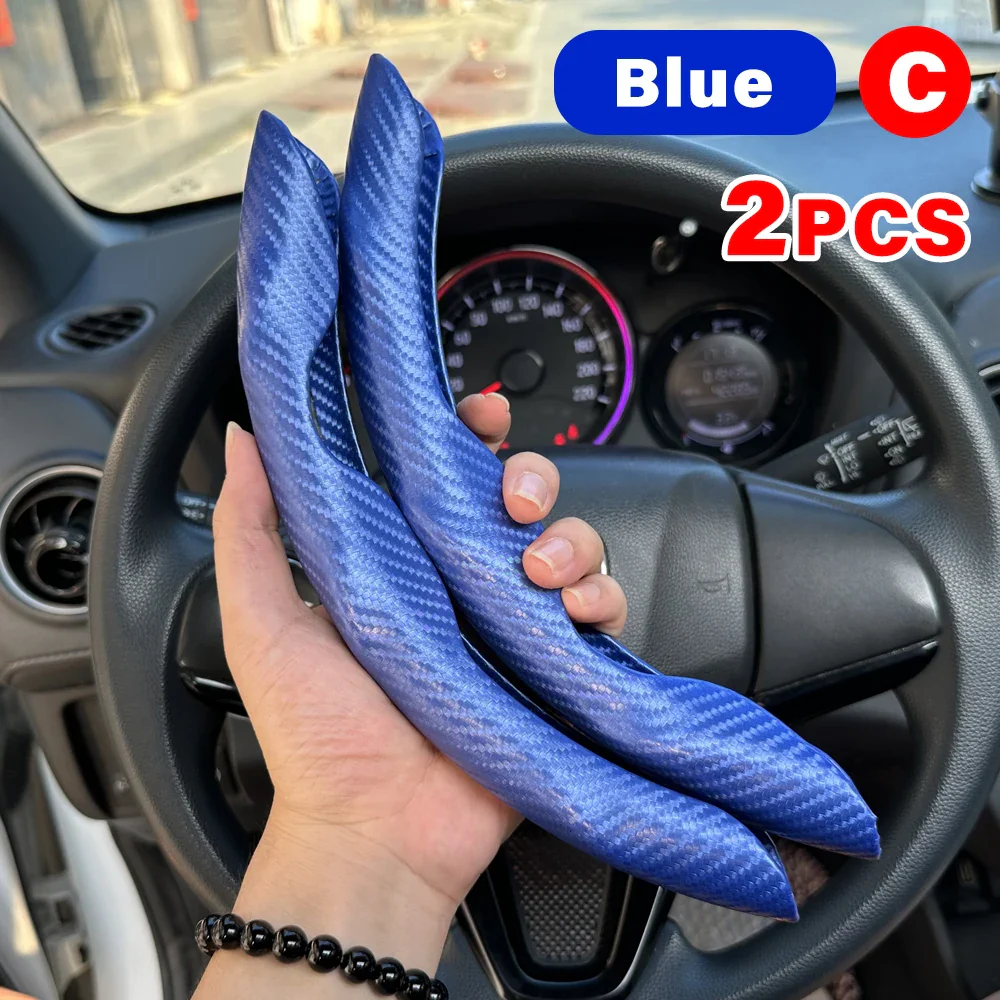 2PCS Universal Car Steering Wheel Covers - Image 28