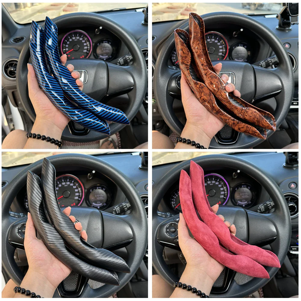2PCS Universal Car Steering Wheel Covers - Image 5