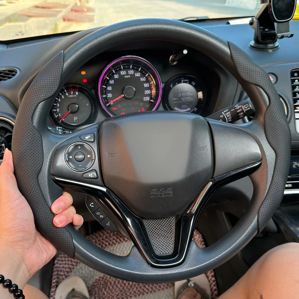 2PCS Universal Car Steering Wheel Covers - Image 9