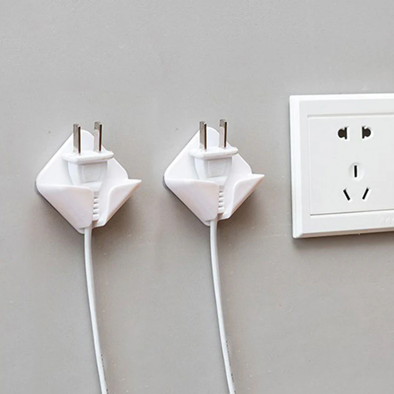 2PCS Wall Adhesive Plug Holder - Image 8