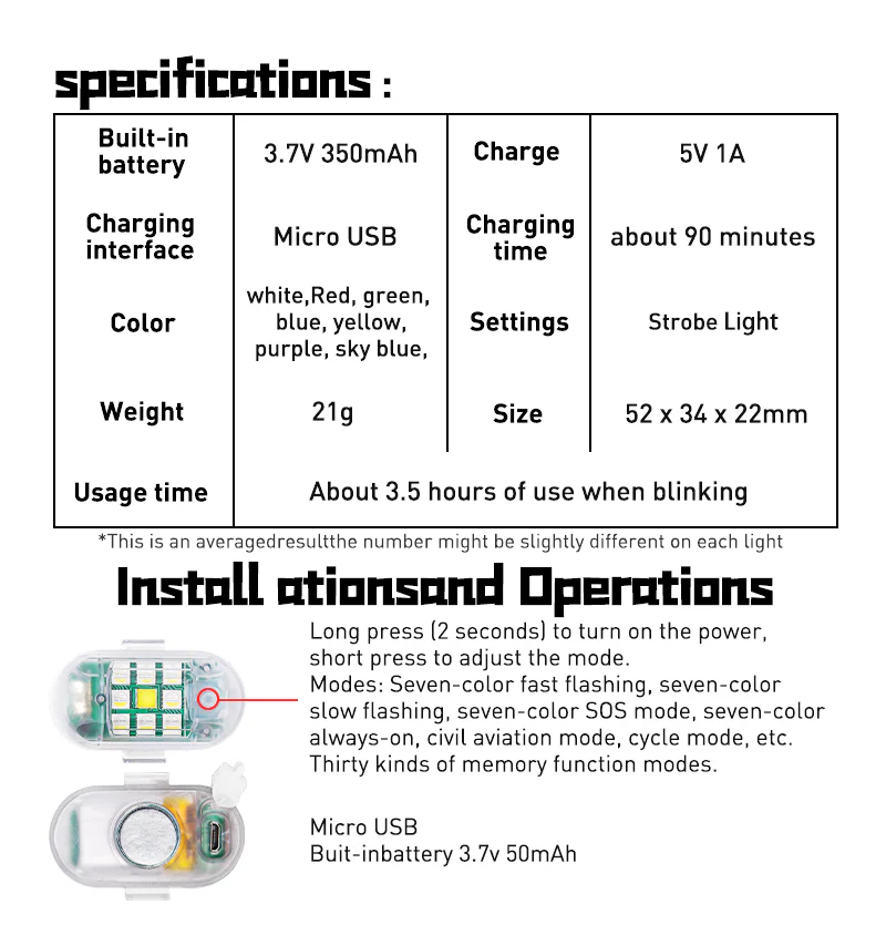 2PCS Wireless LED Light - Image 16