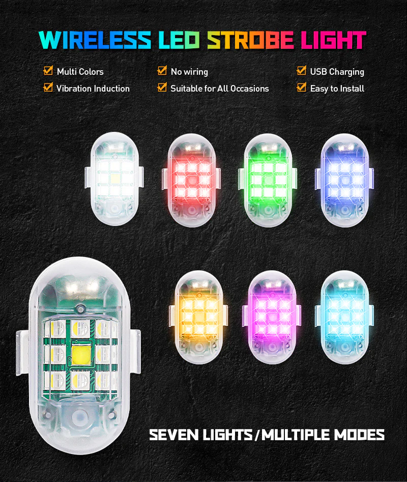 2PCS Wireless LED Light - Image 9
