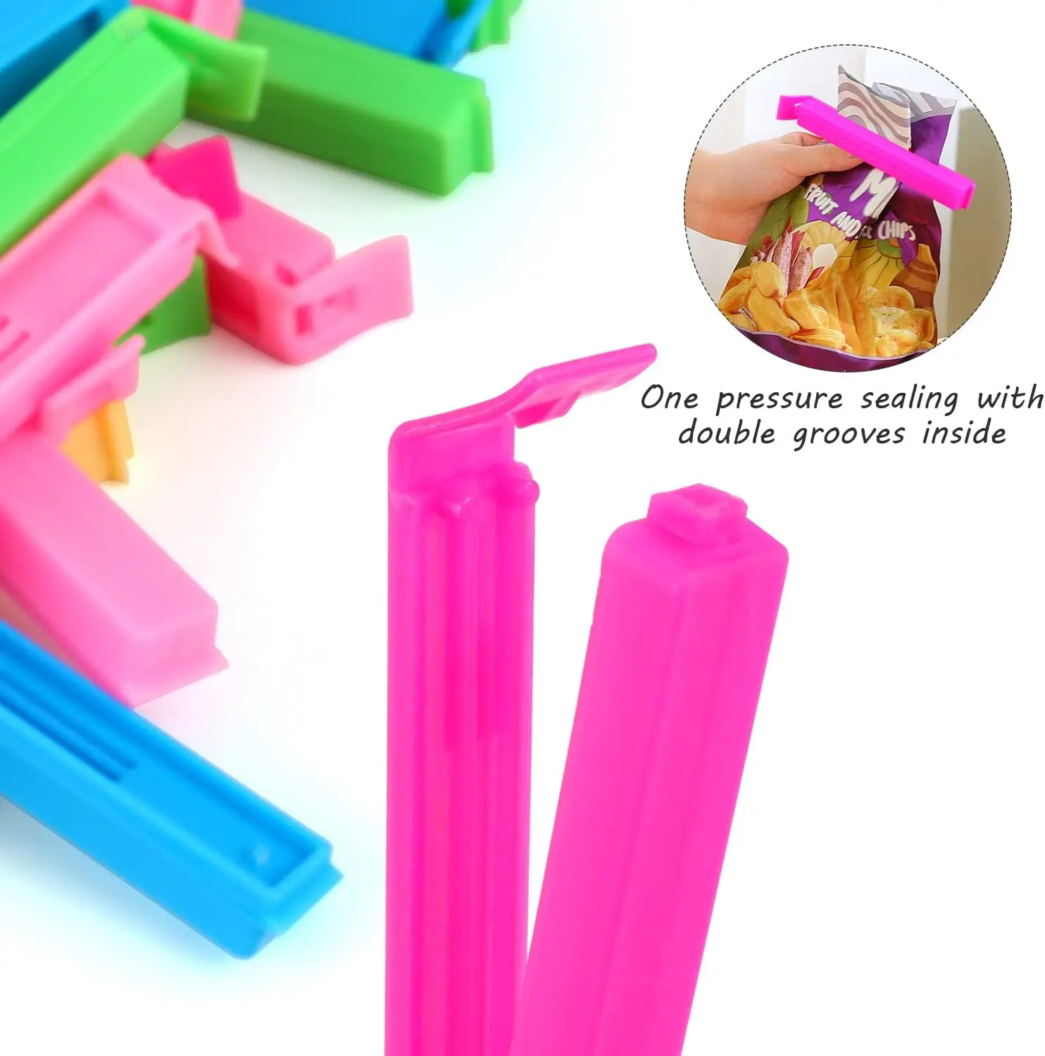 3-10PCS Food Bag Clips - Image 2