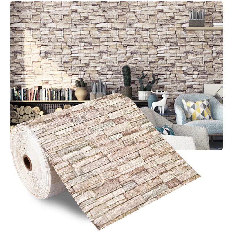 3/5/10m Self-adhesive Foam 3D Wall Paper - Image 10