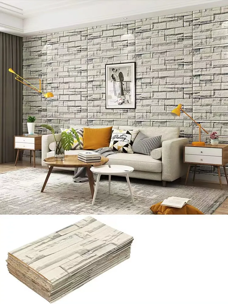 3/5/10m Self-adhesive Foam 3D Wall Paper - Image 18