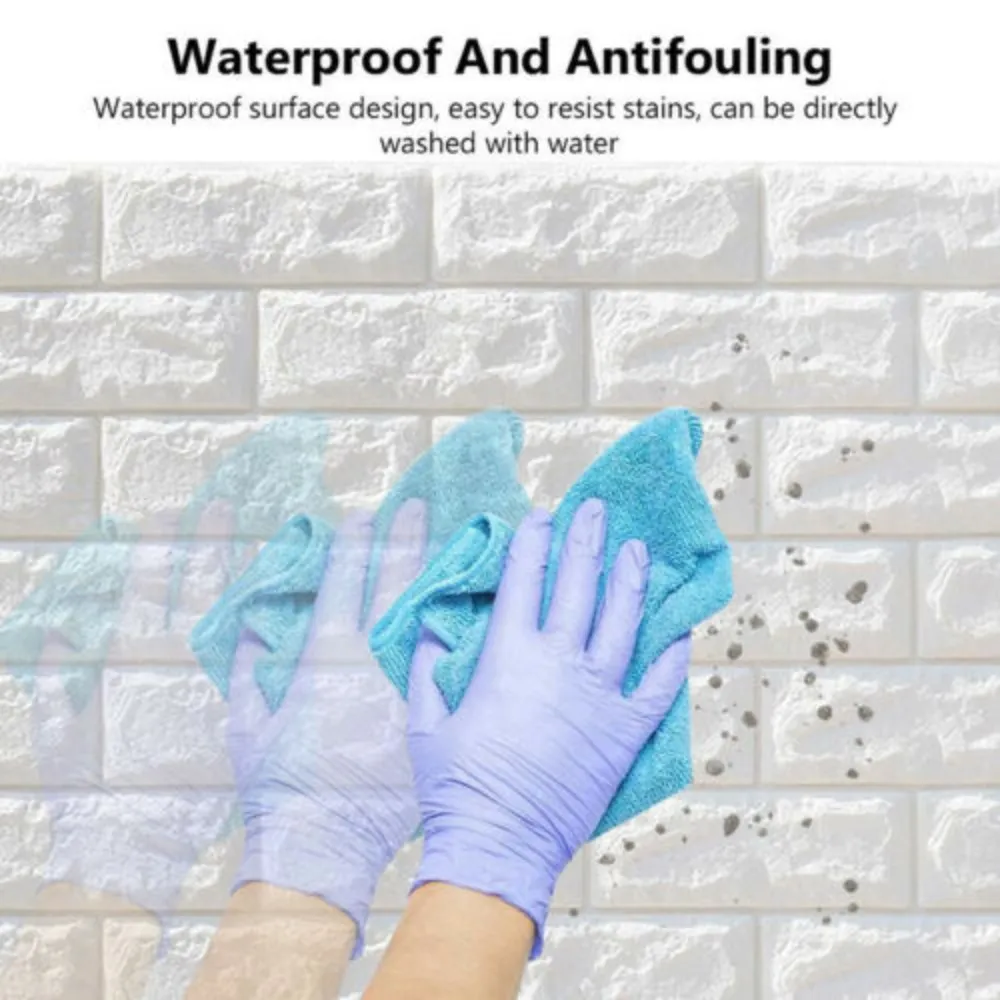 3/5/10m Self-adhesive Foam 3D Wall Paper - Image 4