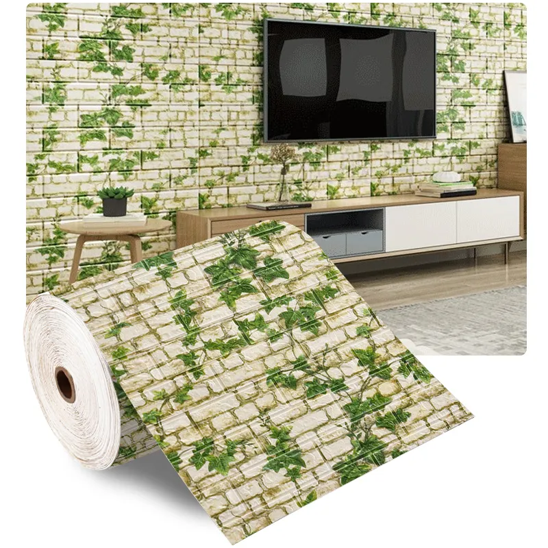 3/5/10m Self-adhesive Foam 3D Wall Paper - Image 9