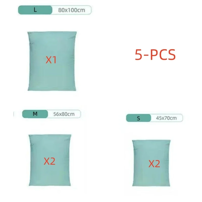 3-5PCS Self-Vacuum Storage Bags - Image 14