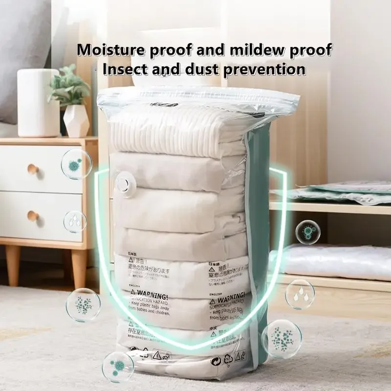 3-5PCS Self-Vacuum Storage Bags - Image 4