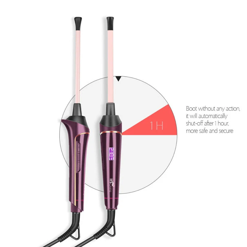 (3/8") 9MM LCD Display Hair Curler - Image 3