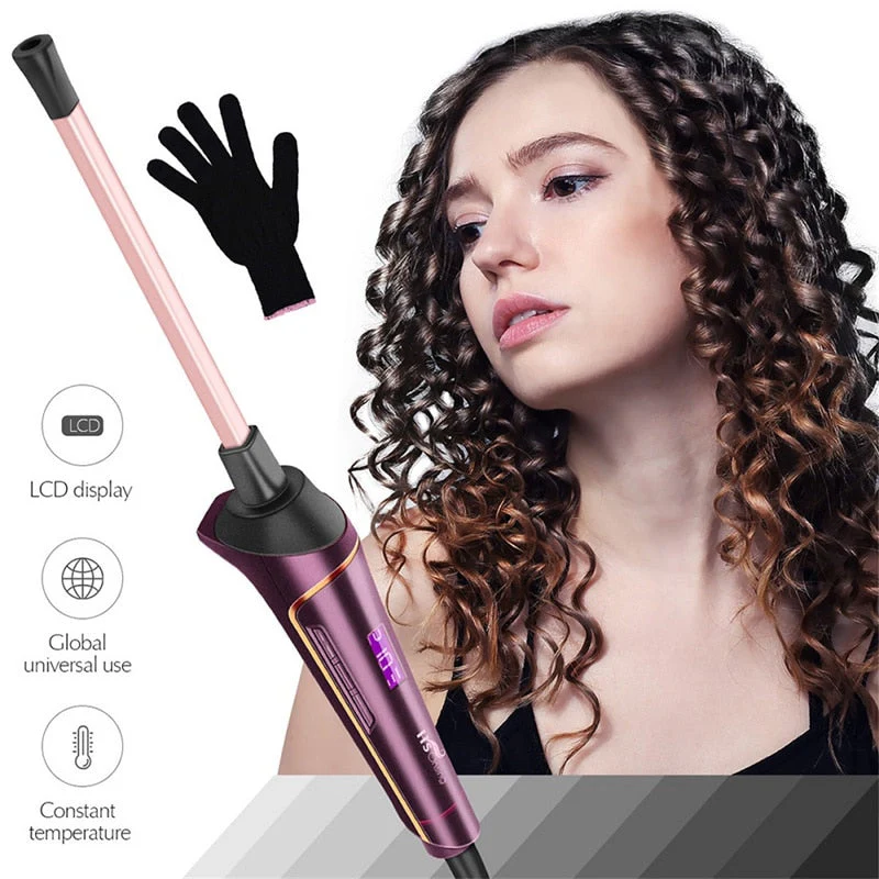 (3/8") 9MM LCD Display Hair Curler - Image 9