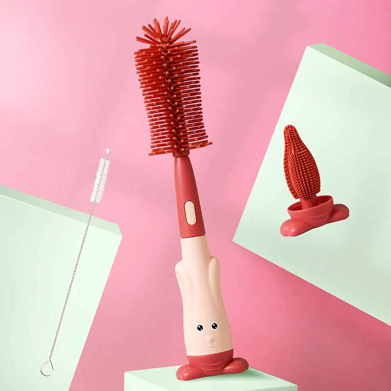 3-In-1 Baby Bottle Brush - Image 8