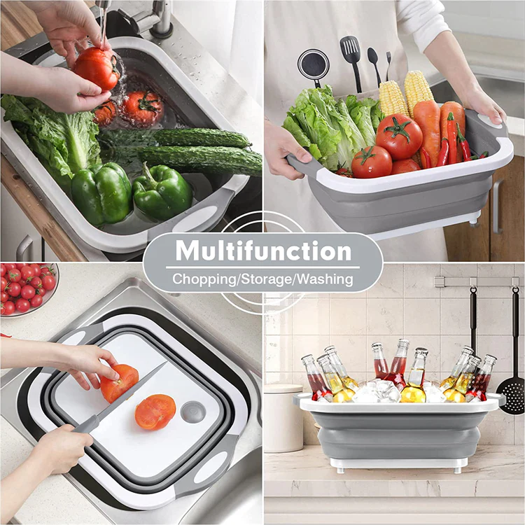 3 in 1 Collapsible Cutting Board - Image 13