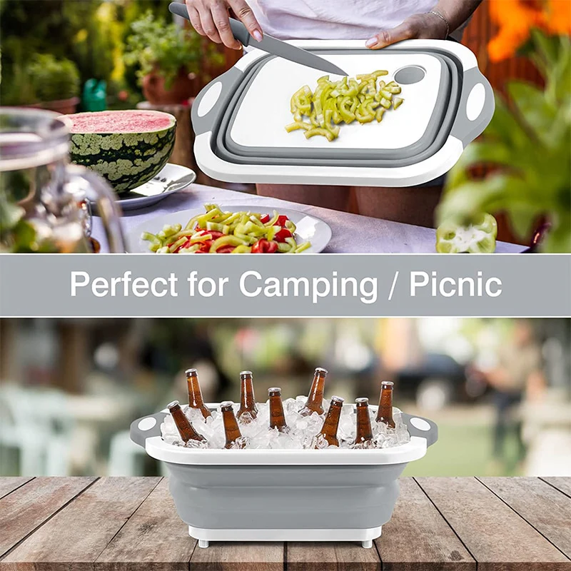 3 in 1 Collapsible Cutting Board - Image 5