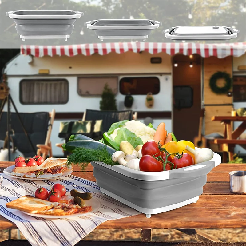 3 in 1 Collapsible Cutting Board - Image 6
