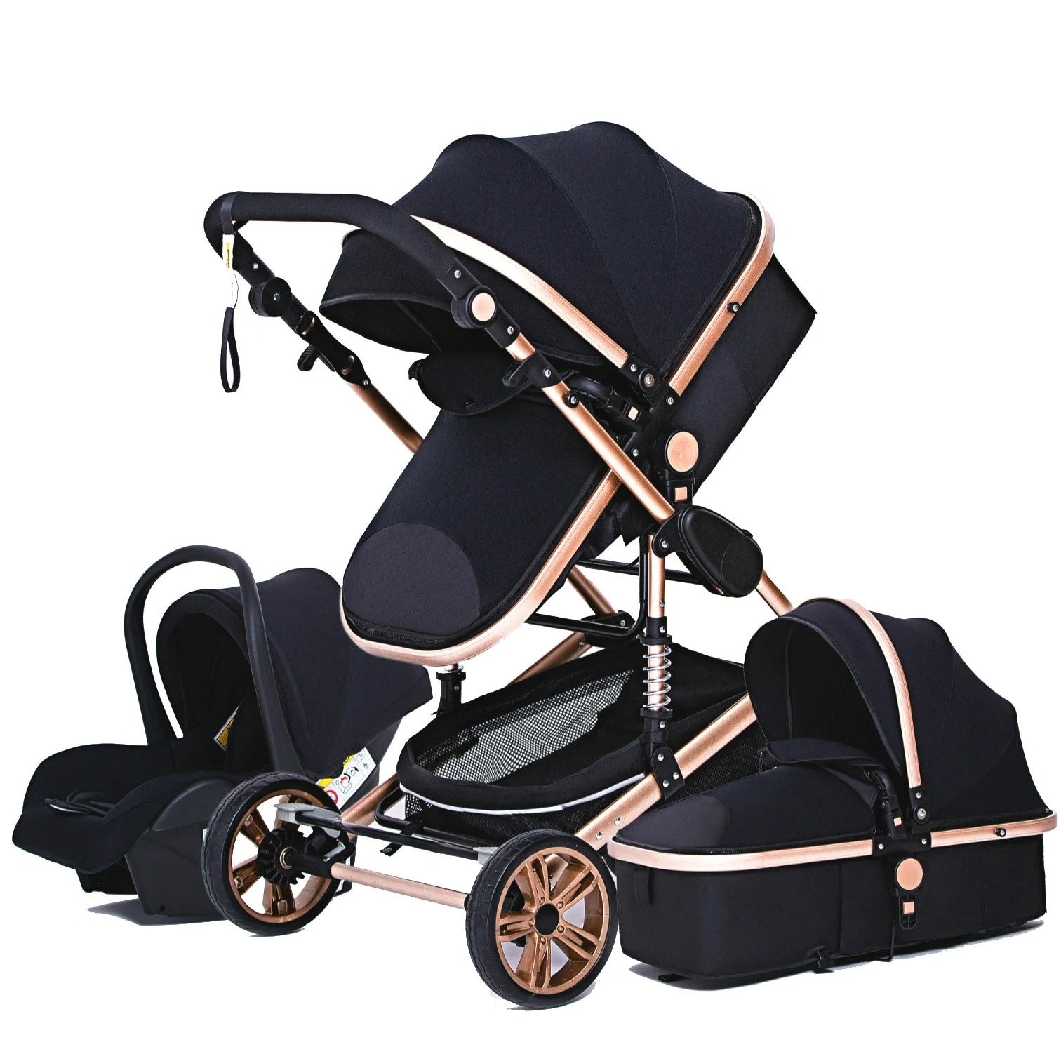 3 in 1 Portable Baby Carriage Stroller - Image 2