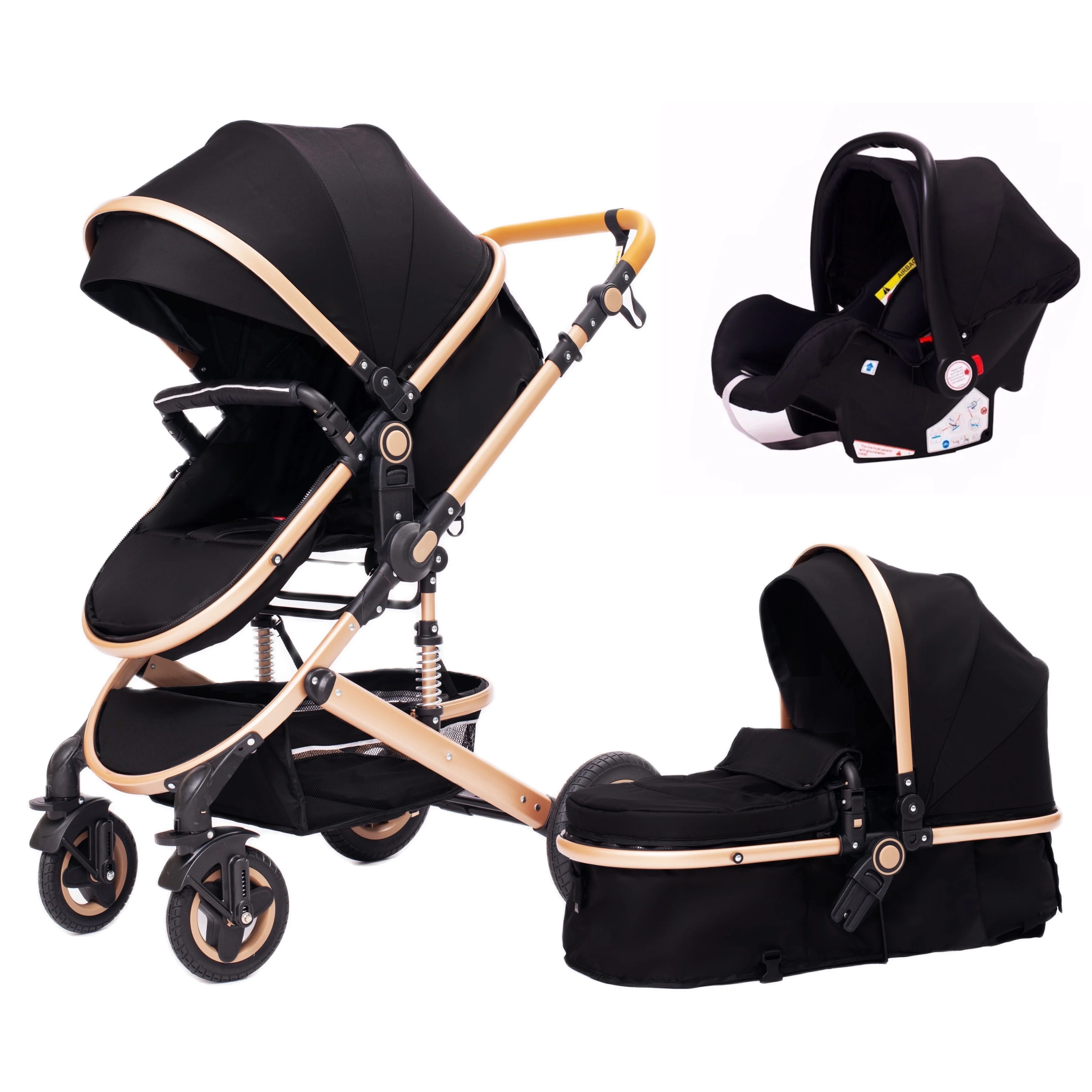 3 in 1 Portable Baby Carriage Stroller - Image 3