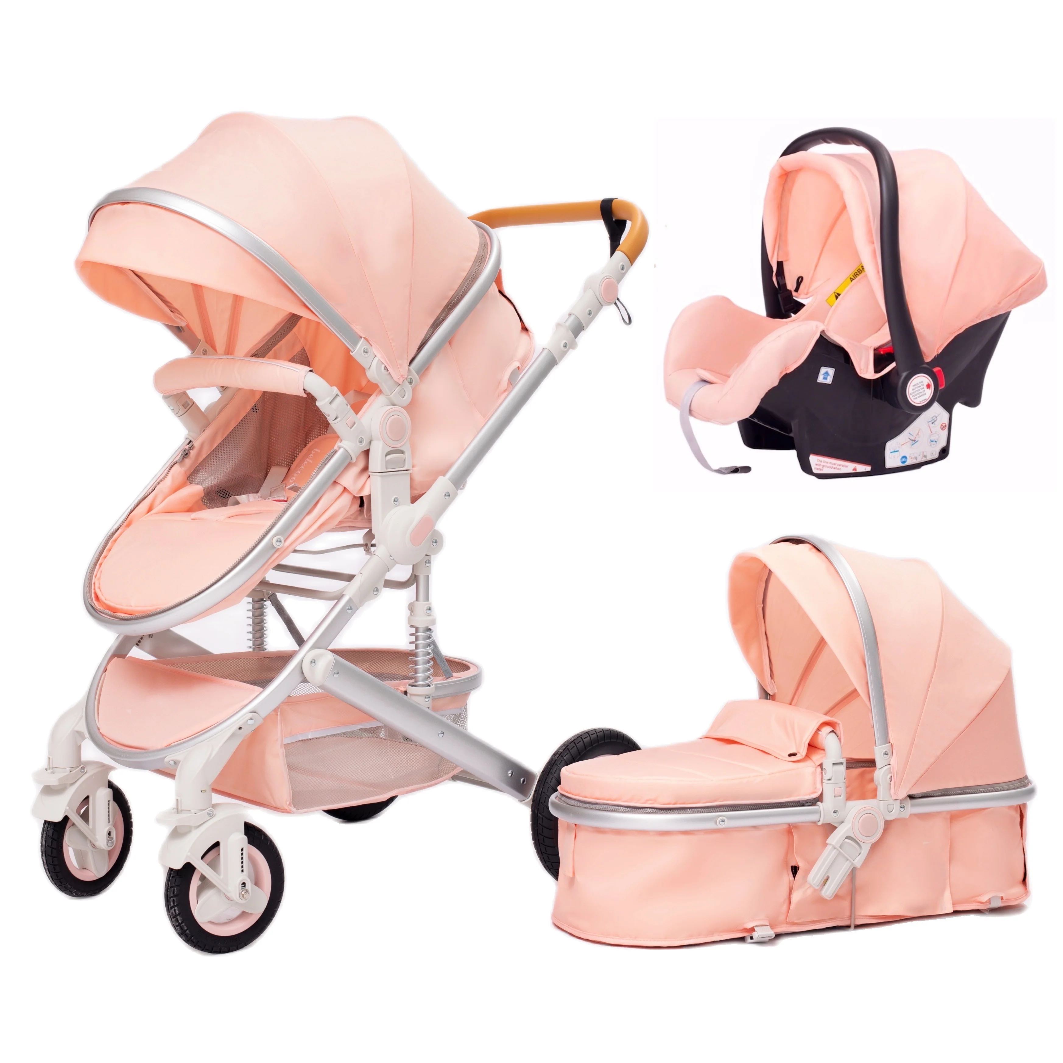3 in 1 Portable Baby Carriage Stroller - Image 6