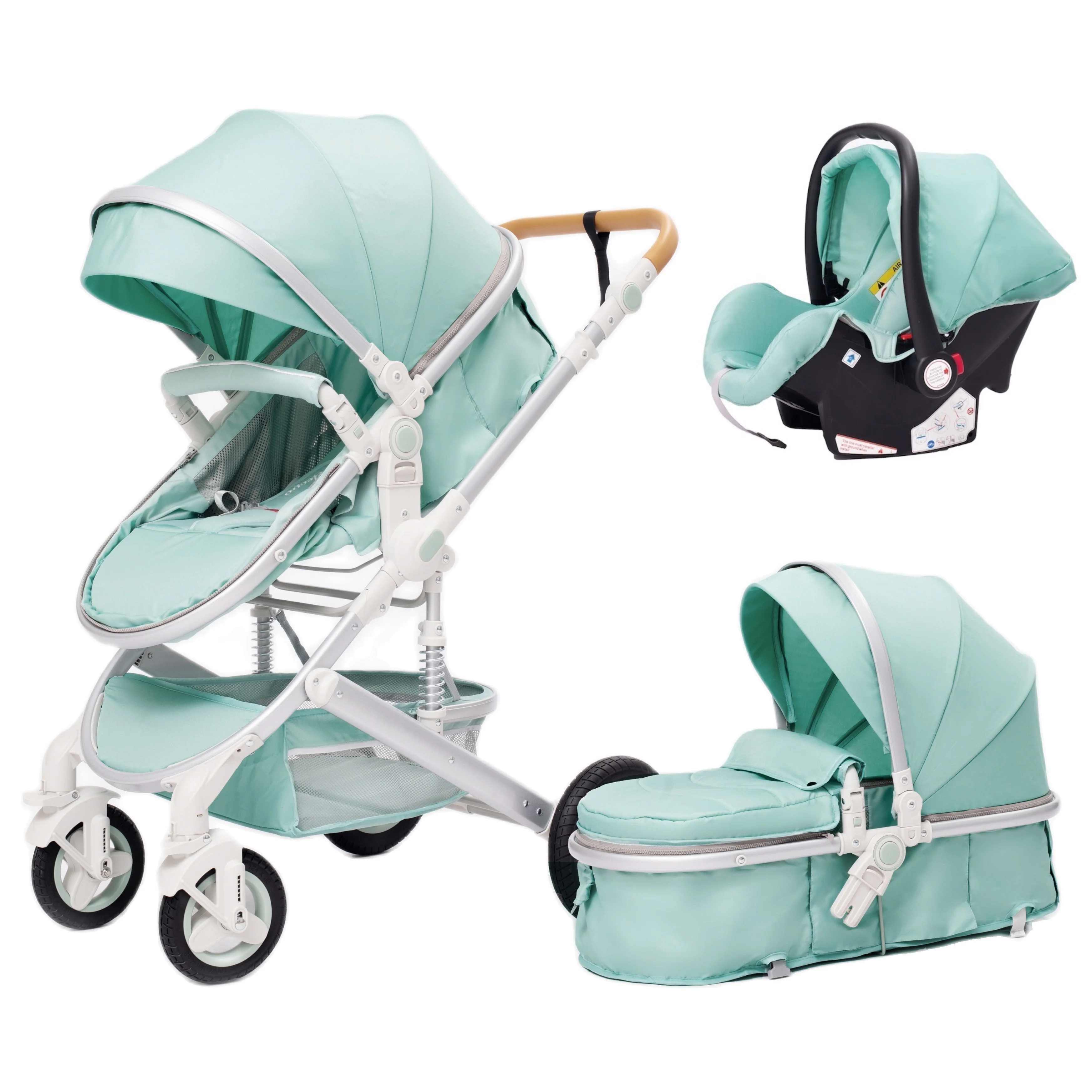 3 in 1 Portable Baby Carriage Stroller - Image 8