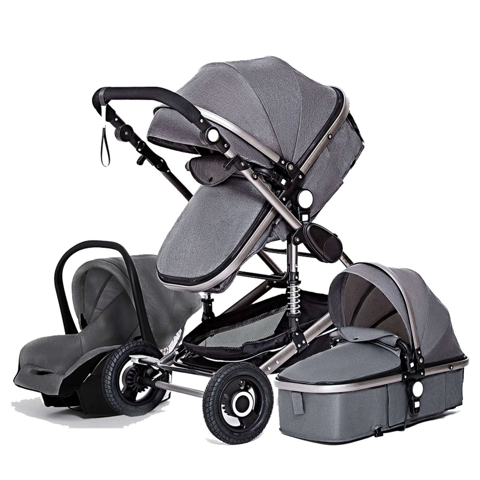 3 in 1 Portable Baby Carriage Stroller - Image 9