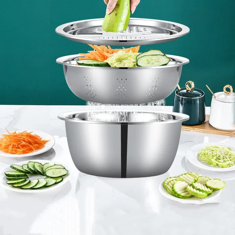 3 in 1 Stainless Steel Kitchen Accessories Tool - Image 2