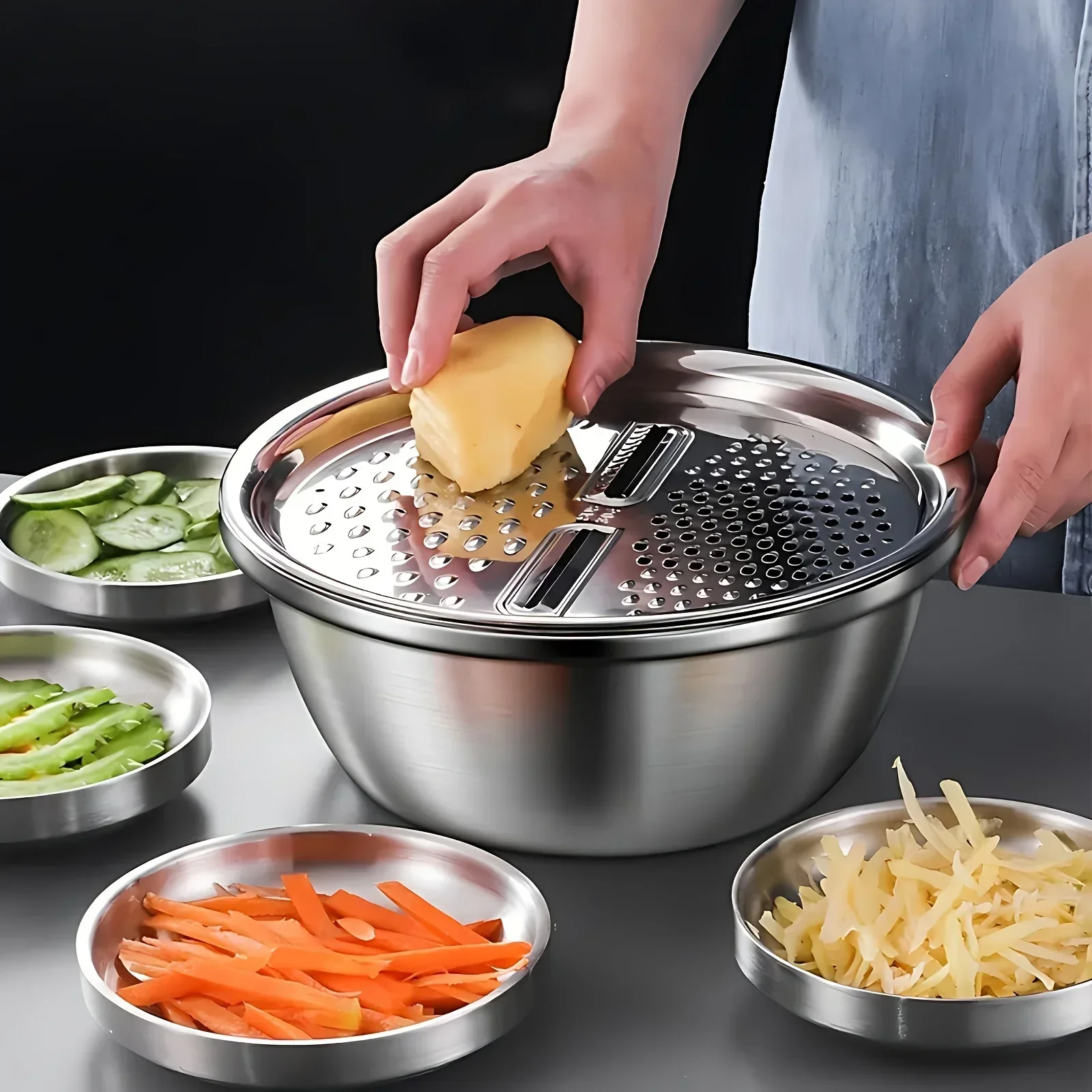 3 in 1 Stainless Steel Kitchen Accessories Tool - Image 7