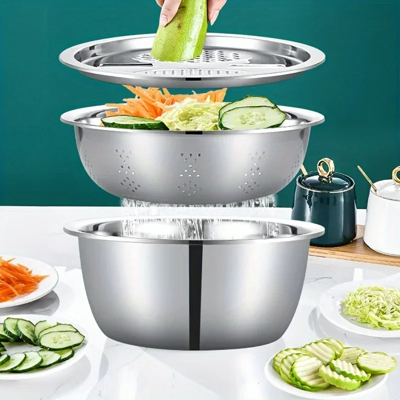 3 in 1 Stainless Steel Kitchen Accessories Tool - Image 8