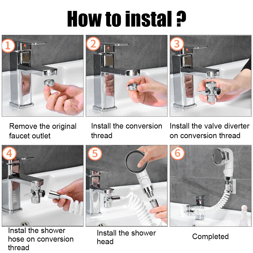 3 Modes Faucet Shower - Image 4