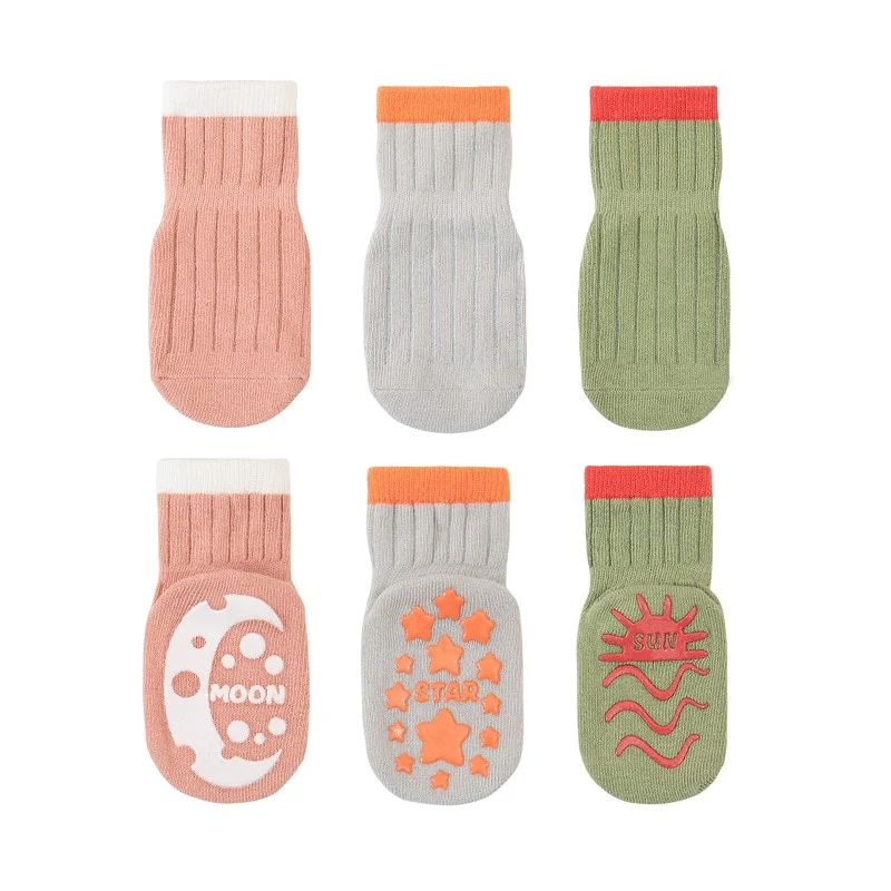 3 Pairs Anti-slip Baby Socks - Image 10
