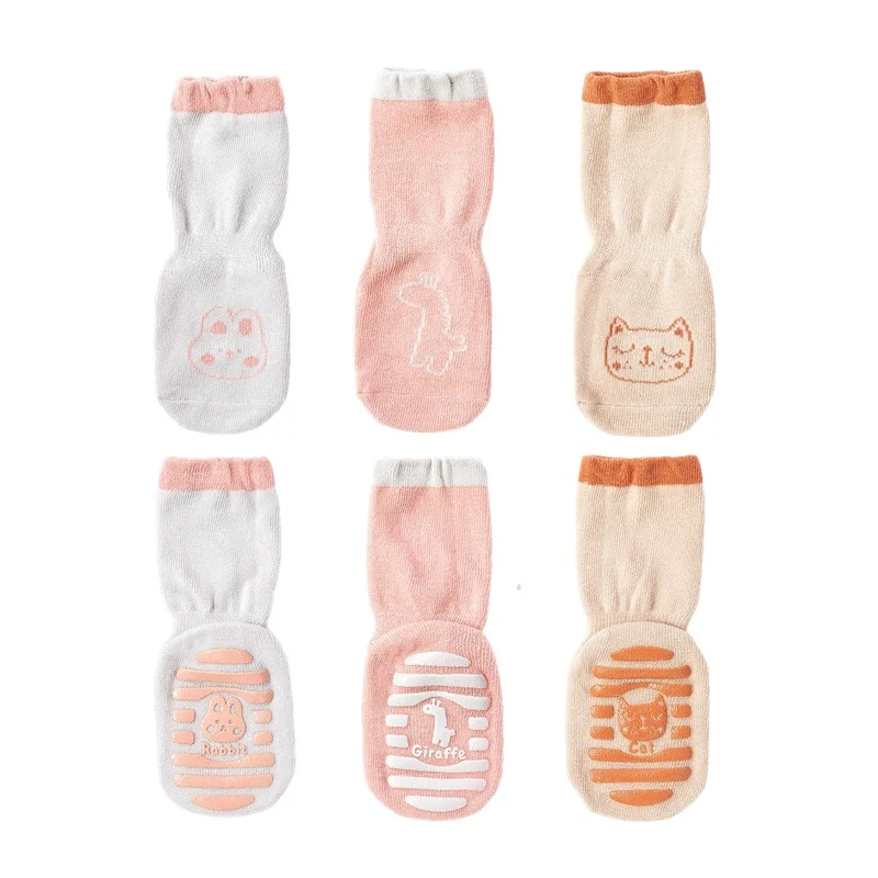 3 Pairs Anti-slip Baby Socks - Image 11