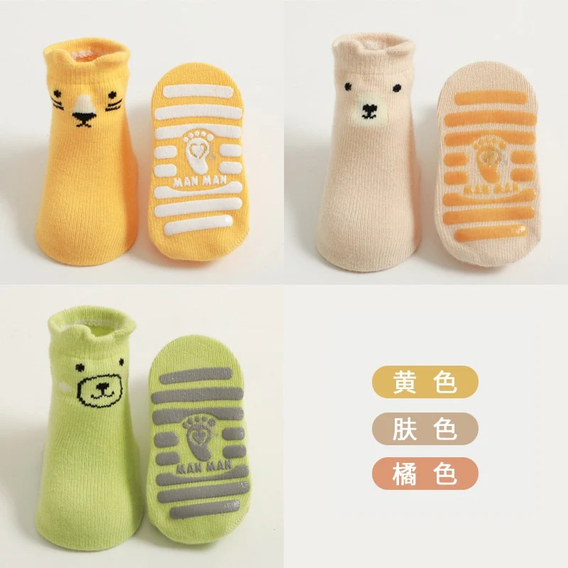 3 Pairs Anti-slip Baby Socks - Image 14