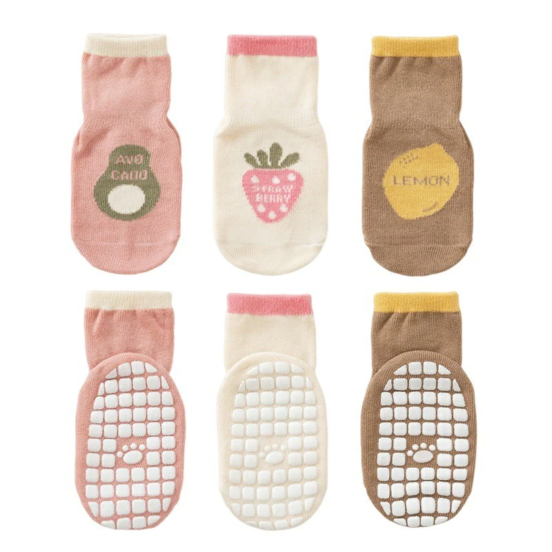 3 Pairs Anti-slip Baby Socks - Image 15