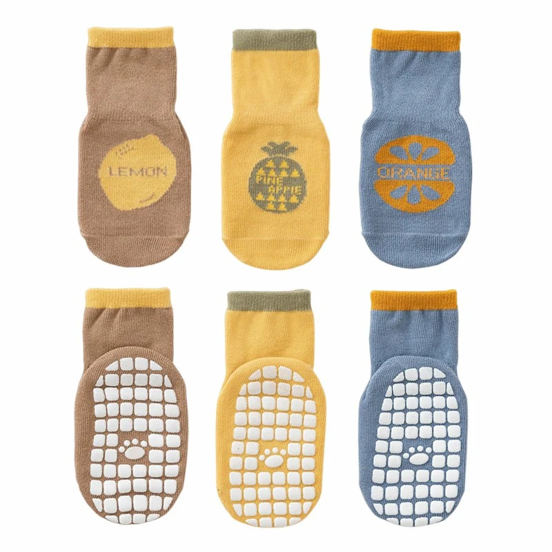 3 Pairs Anti-slip Baby Socks - Image 18