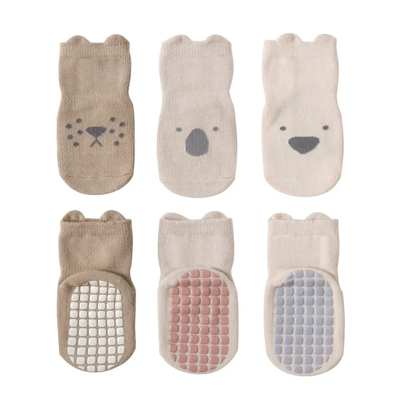 3 Pairs Anti-slip Baby Socks - Image 7