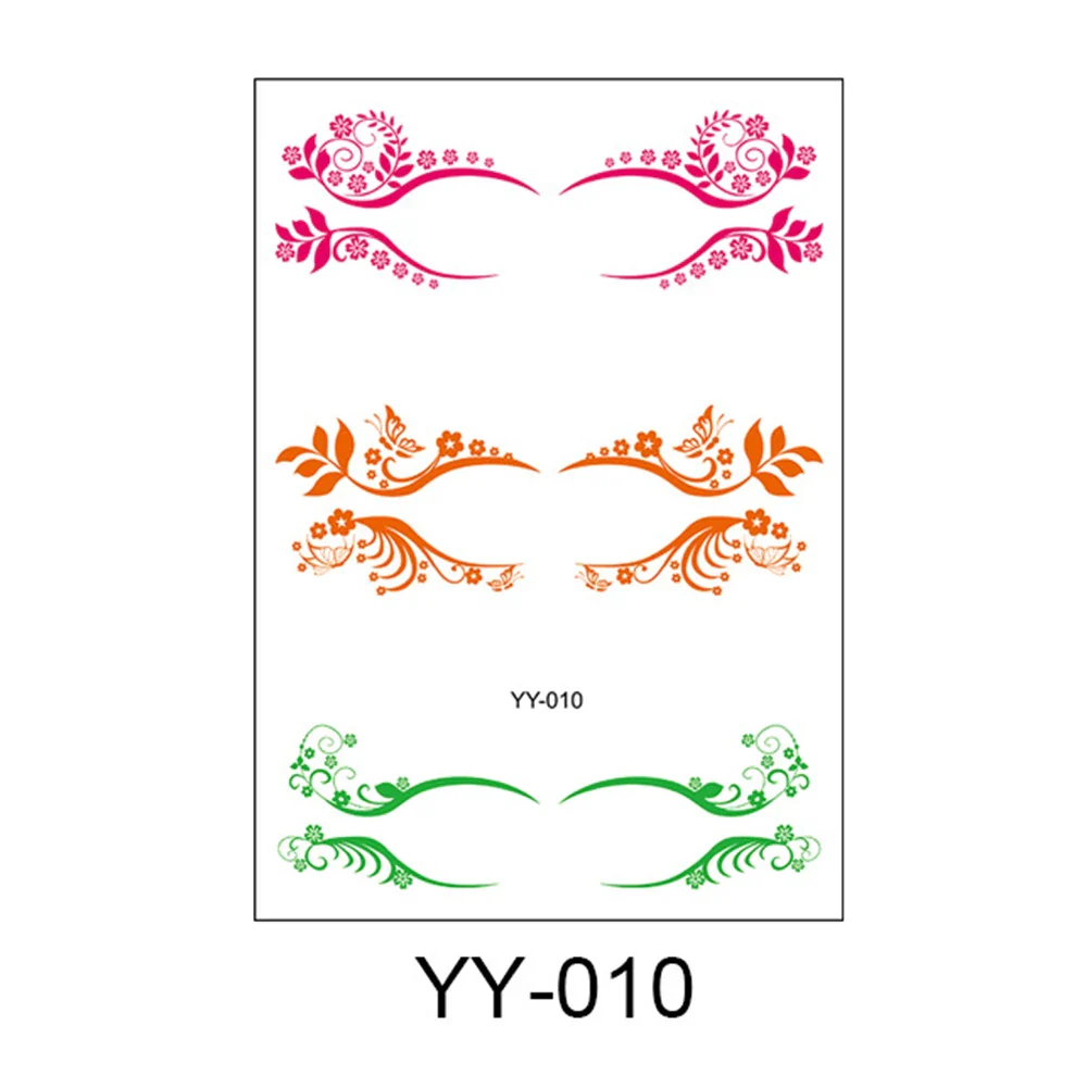 3 Pairs Eye Shadow Tattoo Sticker - Image 13